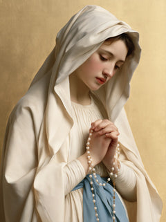 Our Lady of Lourdes – Rosary on a Golden Ground
