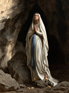 Our Lady of Lourdes – The Quiet Stone Alcove