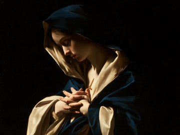 Our Lady of Sorrows - Caravaggio Tenebrism · Landscape n° 3