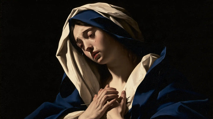 Our Lady of Sorrows — The Sigh between Shadow and Ivory