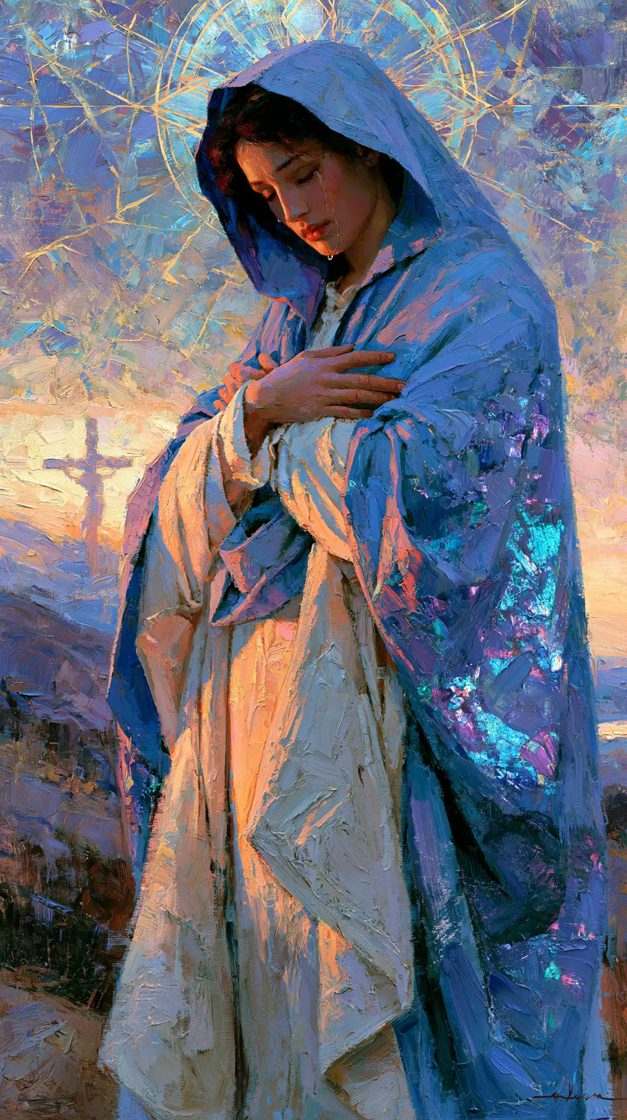 Our Lady of Sorrows - Impressionist · Portrait n° 4