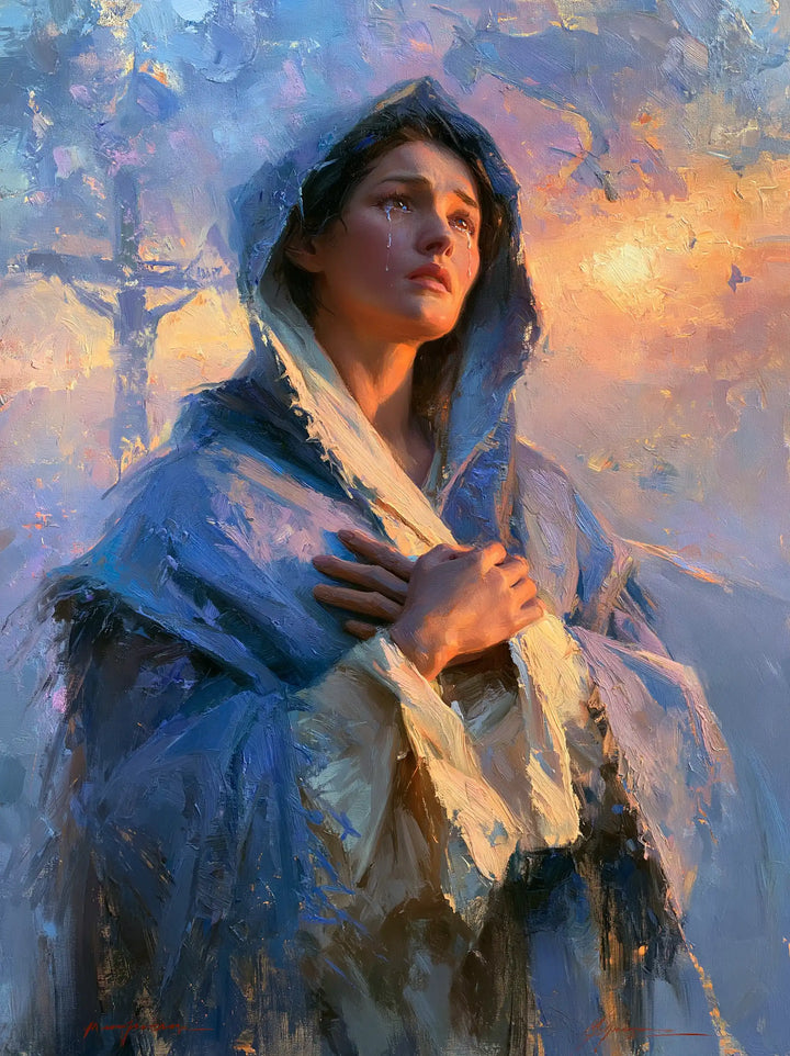 Our Lady of Sorrows - Impressionist · Portrait n° 16
