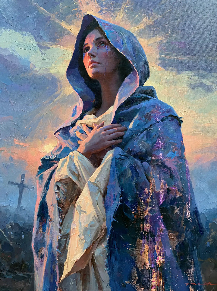 Our Lady of Sorrows - Impressionist · Portrait n° 17