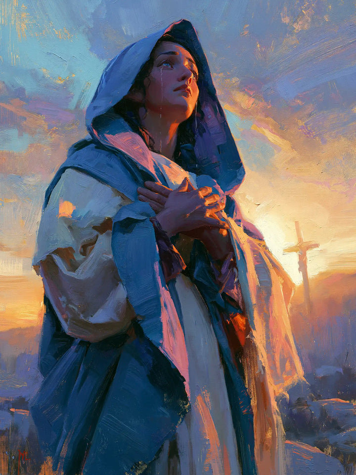 Our Lady of Sorrows - Impressionist · Portrait n° 22