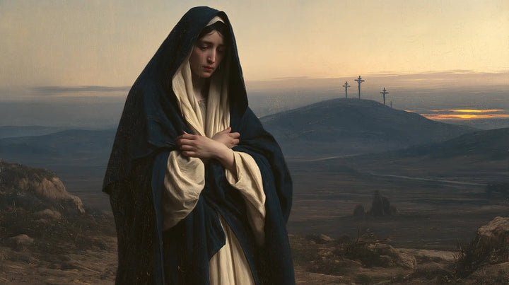 Our Lady of Sorrows - Mary before the Deserted Golgotha · Landscape n° 6