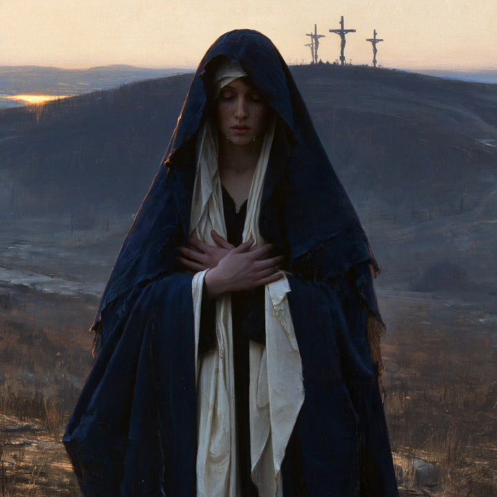 Our Lady of Sorrows - Mary before the Deserted Golgotha · Square n° 6