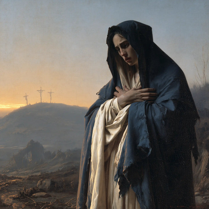 Our Lady of Sorrows - Mary before the Deserted Golgotha · Square n° 7