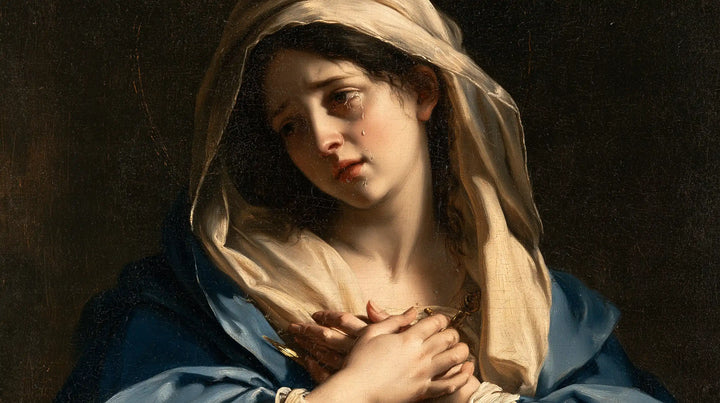 Our Lady of Sorrows - Mary Clasping Her Heart · Landscape n° 3