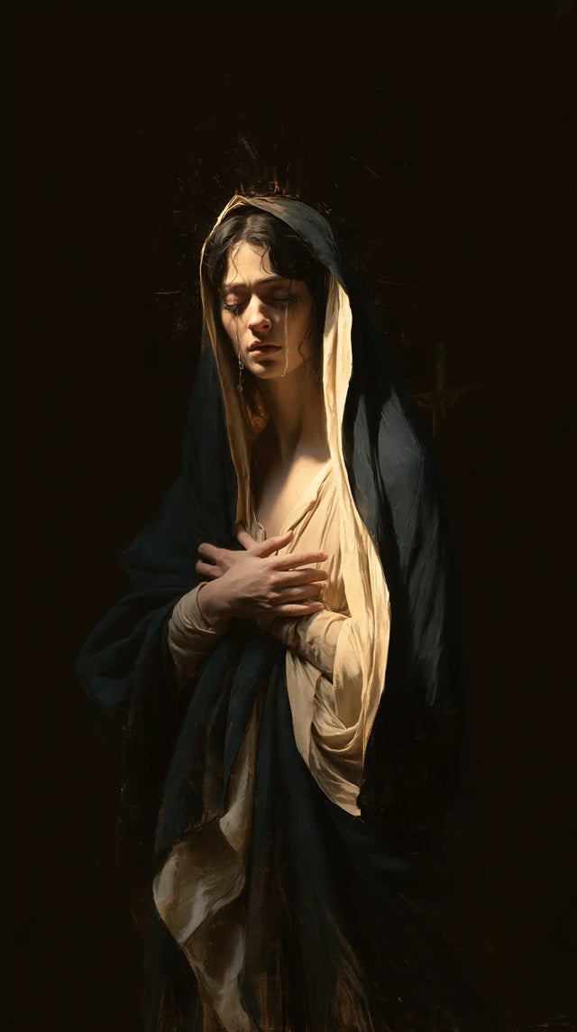 Our Lady of Sorrows - Mary as Light in Sorrow · Portrait n° 3