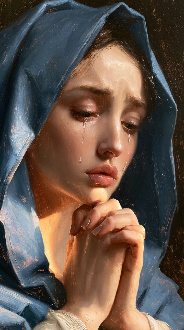 Our Lady of Sorrows - Mary Weeping in Silence · Portrait n° 1