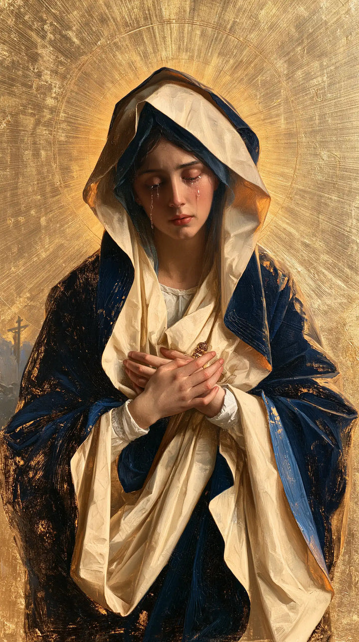 Our Lady of Sorrows - Sacred Gold · Portrait n° 8