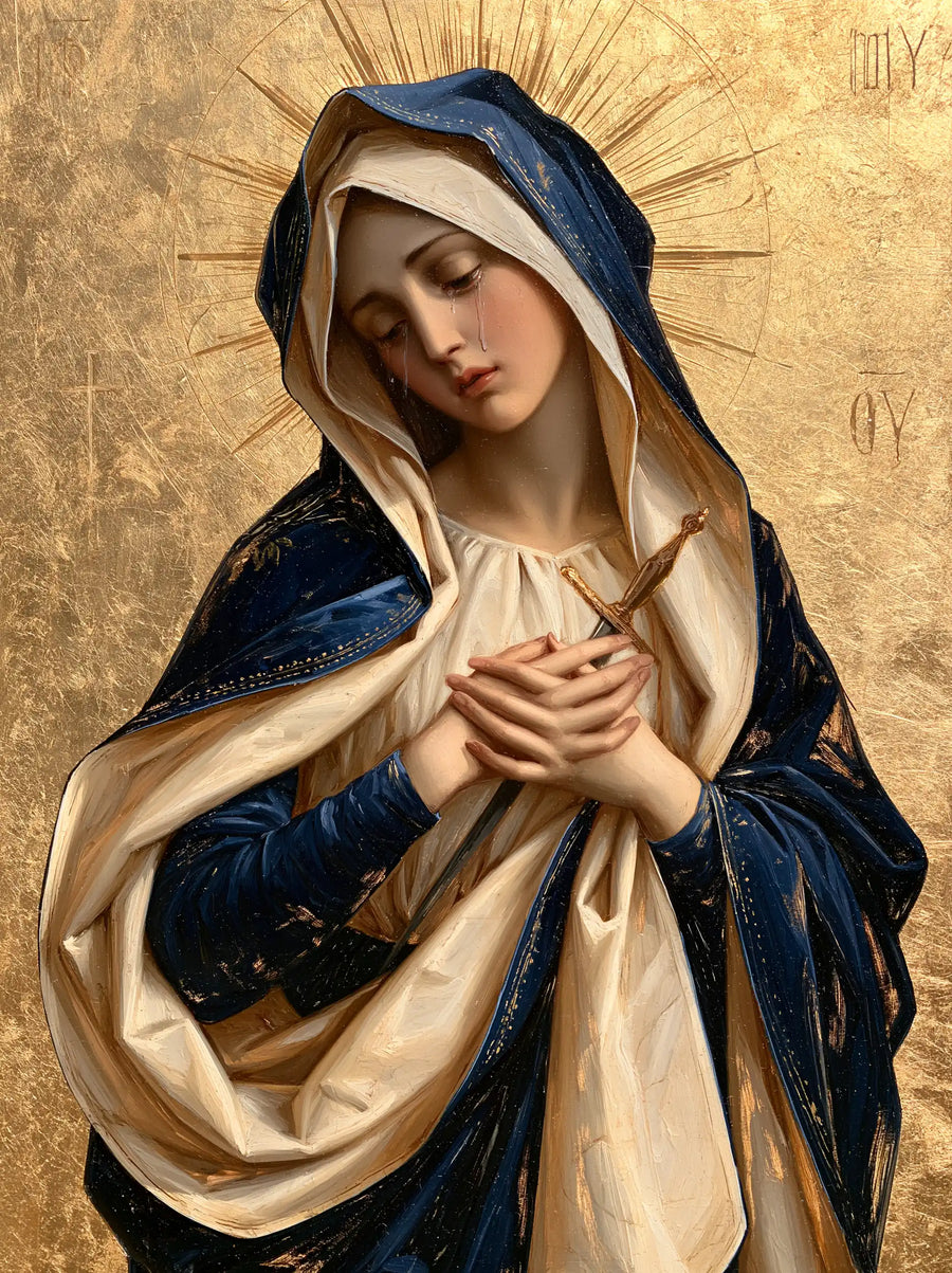 Our Lady of Sorrows - Sacred Gold · Portrait n° 13