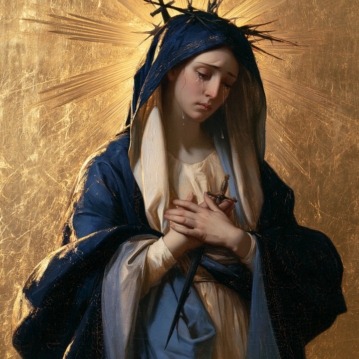 Our Lady of Sorrows - Sacred Gold · Square n° 5