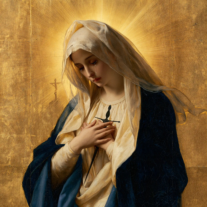 Our Lady of Sorrows - Sacred Gold · Square n° 6