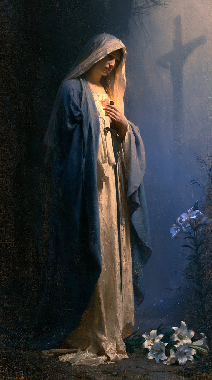 Our Lady of Sorrows - Symbolist · Portrait n° 1