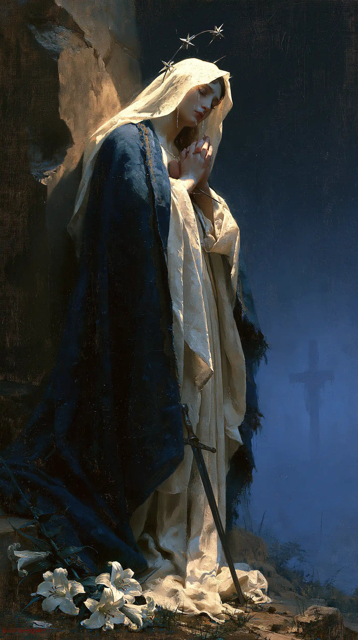 Our Lady of Sorrows - Symbolist · Portrait n° 4