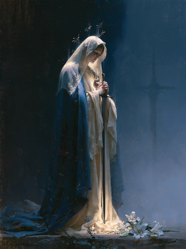 Our Lady of Sorrows - Symbolist · Portrait n° 11