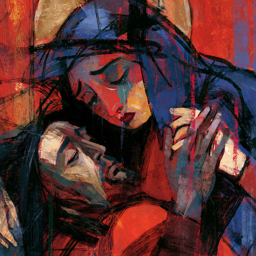 La Pietà - Expressionist · Square n° 3
