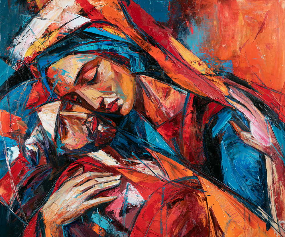 La Pietà - Expressionist · Landscape n° 2 - ศิลปะคริสเตียน