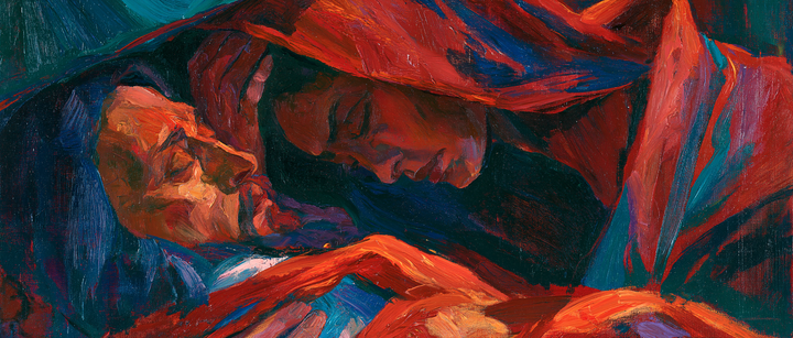 The Pietà — The Red of the Last Caress