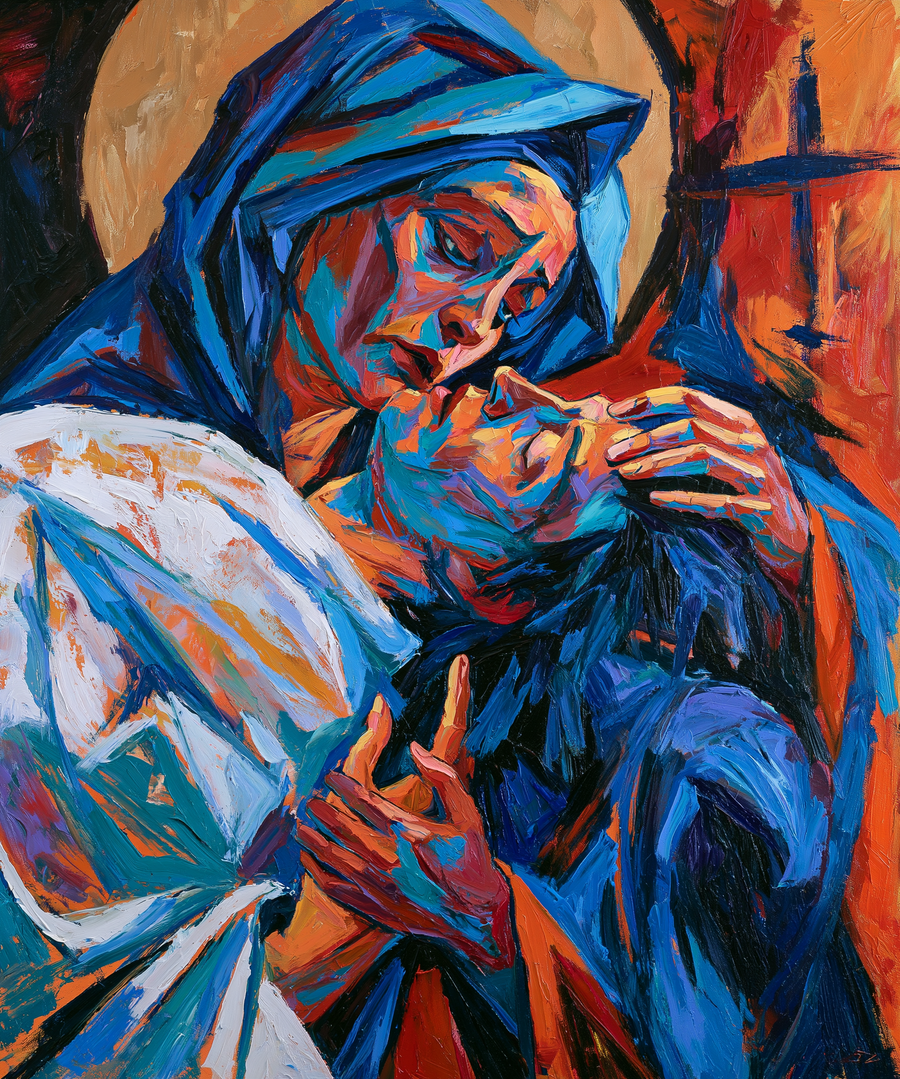 La Pietà - Expressionist · Portrait n° 12