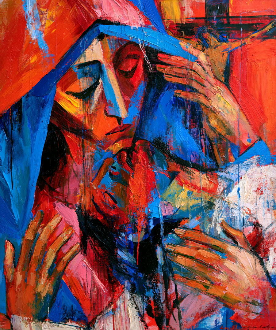 La Pietà - Expressionist · Portrait n° 13