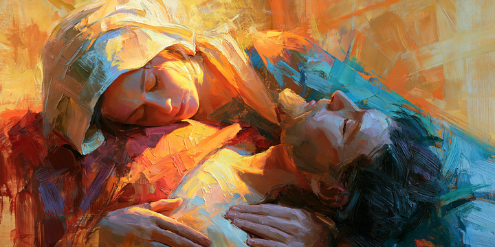 The Pietà — The Gold of the Bowed Brow