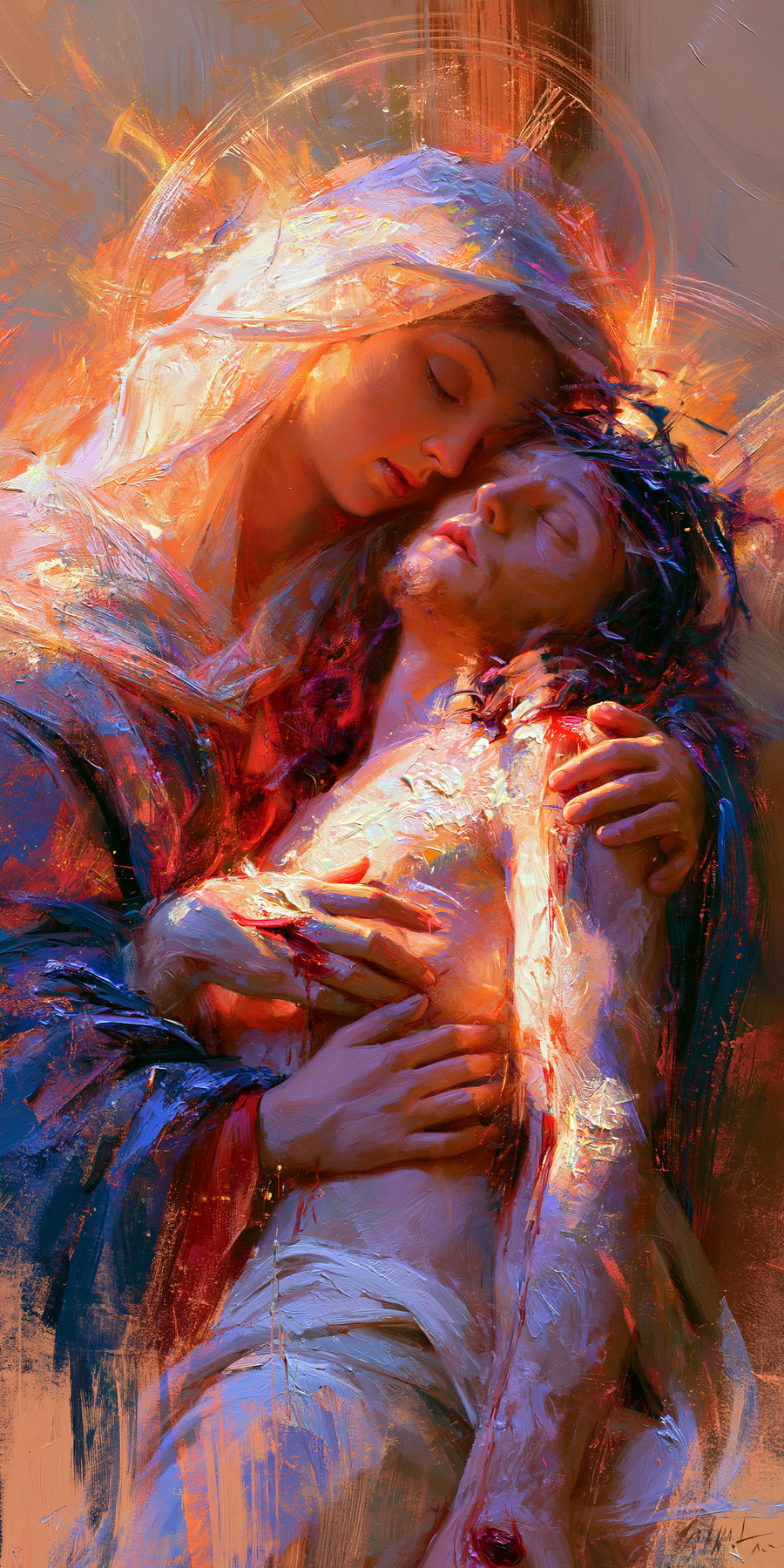 La Pietà - Impressionist · Portrait n° 2