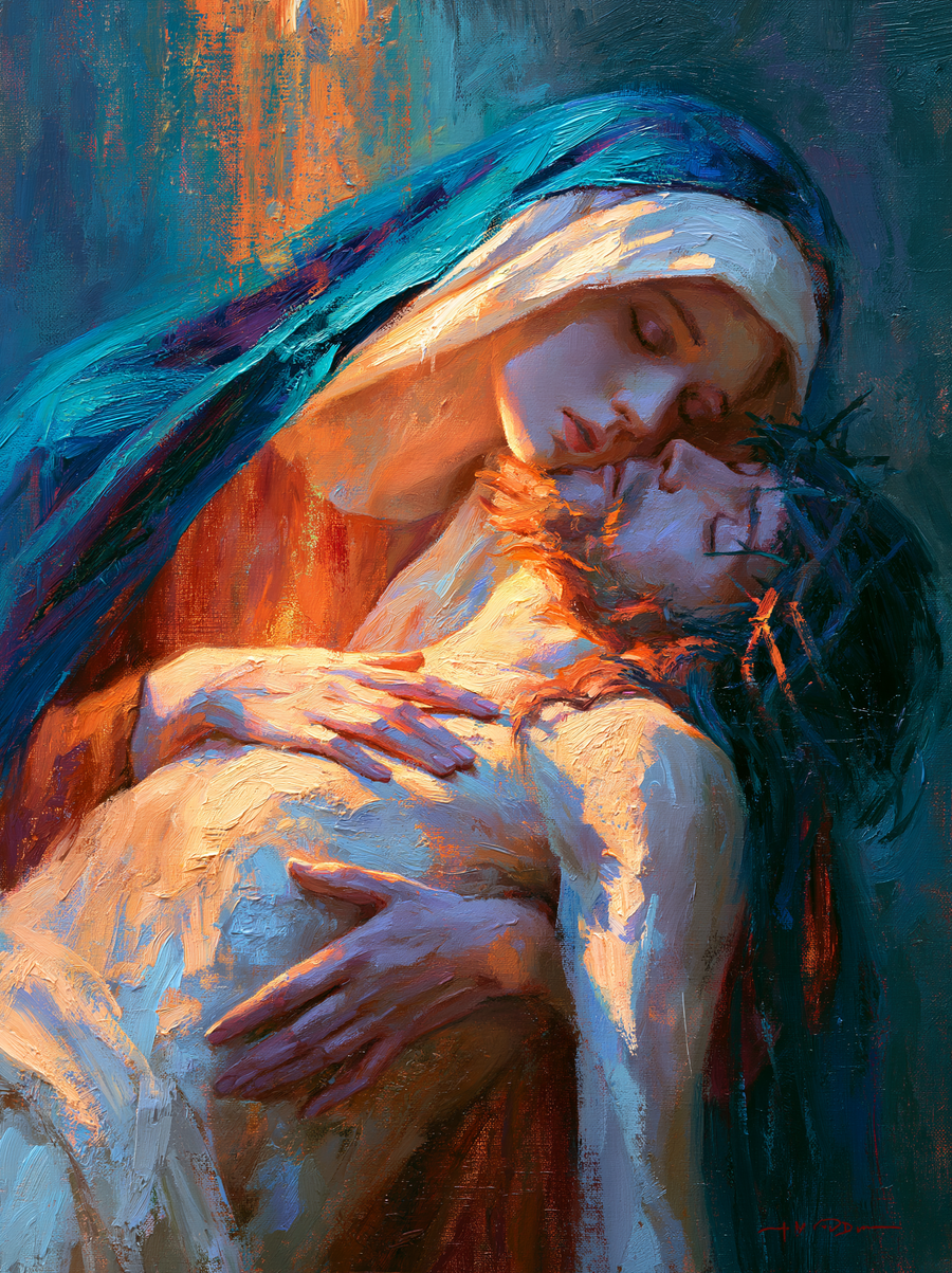 La Pietà - Impressionist · Portrait n° 12