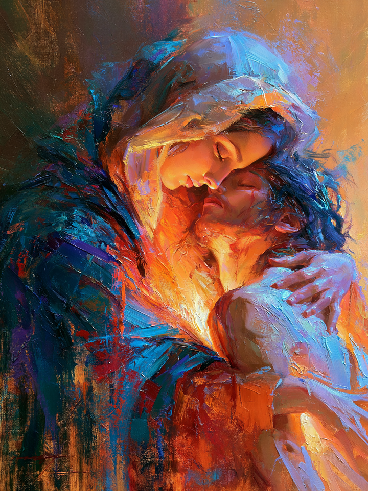 The Pietà — The Light Within the Embrace