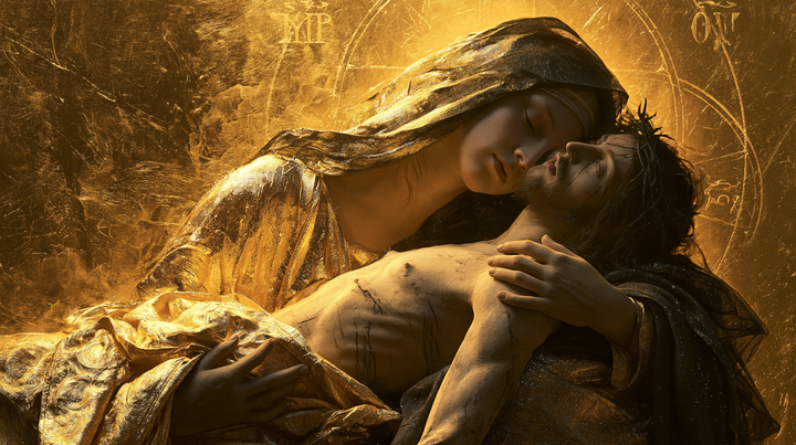 The Pietà - Sacred Gold · Landscape n° 5