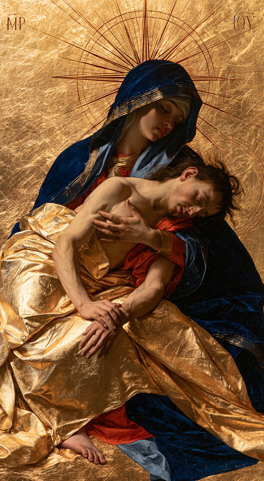 La Pietà - Sacred golden · Portrait n° 3