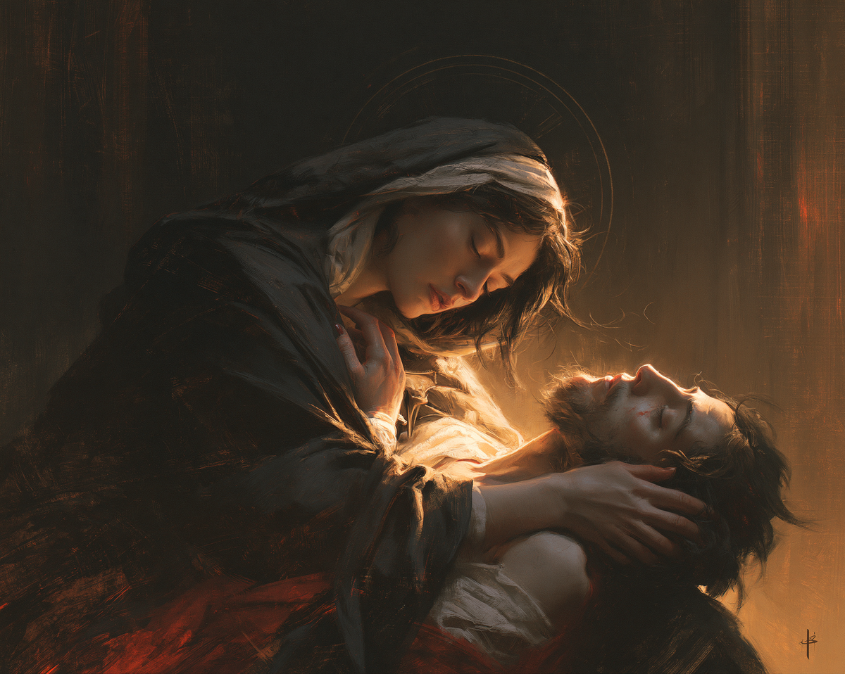 La Pietà - สัญลักษณ์ศีลมหาสนิท · ภูมิทัศน์หมายเลข 5 - ศิลปะคริสเตียน