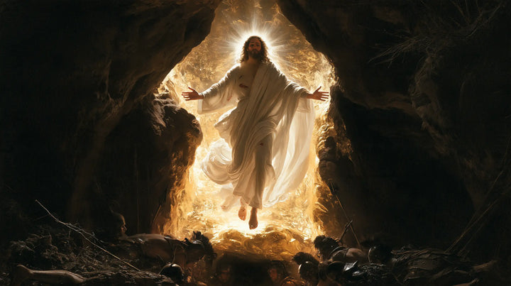 The Resurrection of Jesus Christ - Black and Gold · Landscape n° 11