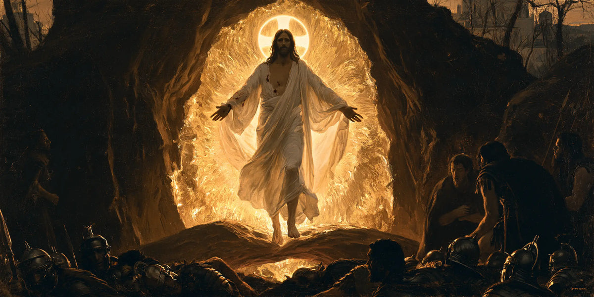 The Resurrection of Jesus Christ - Black and Gold · Landscape n° 17