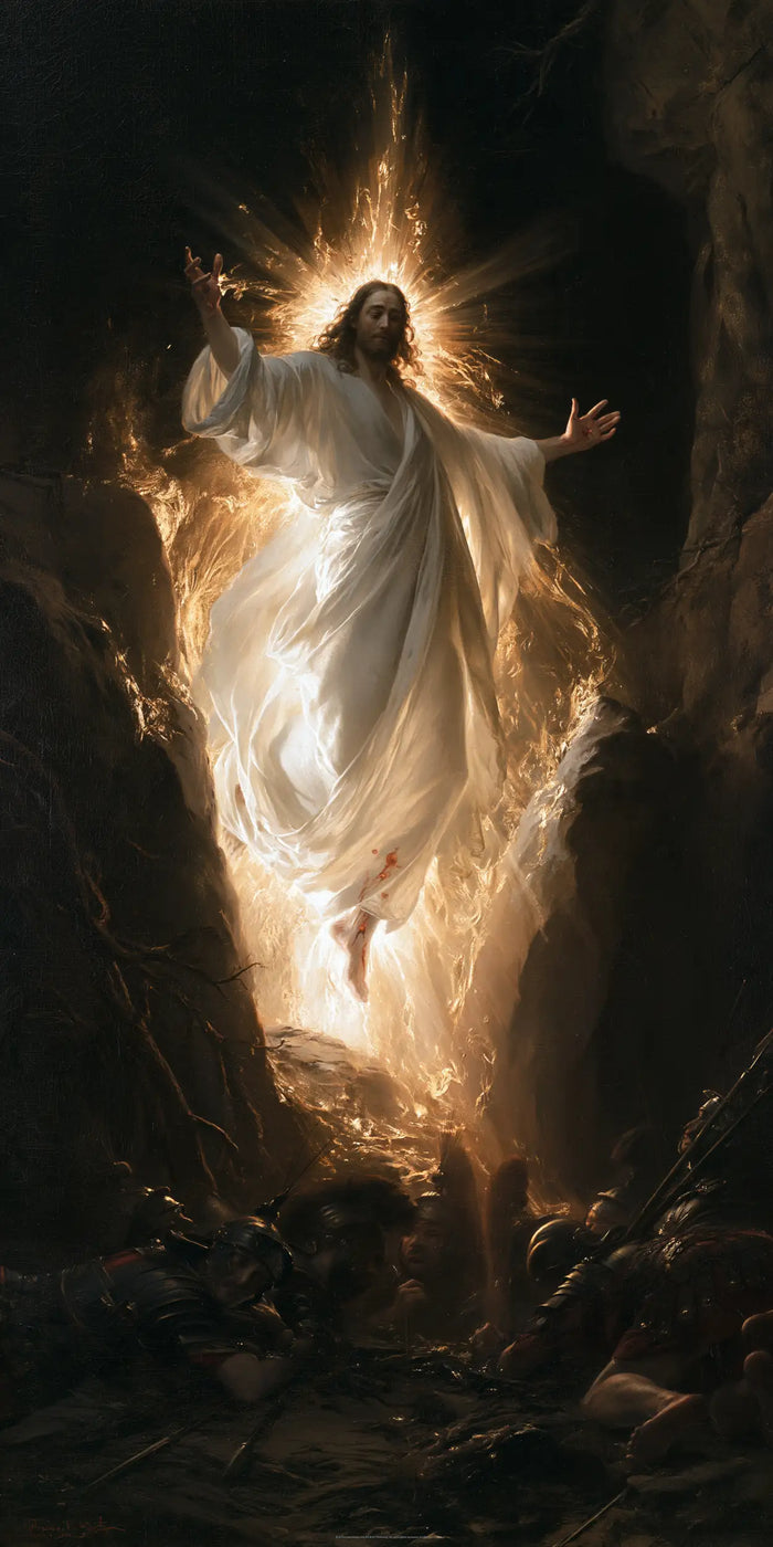The Resurrection of Jesus Christ — The Gesture at the Spark’s Edge