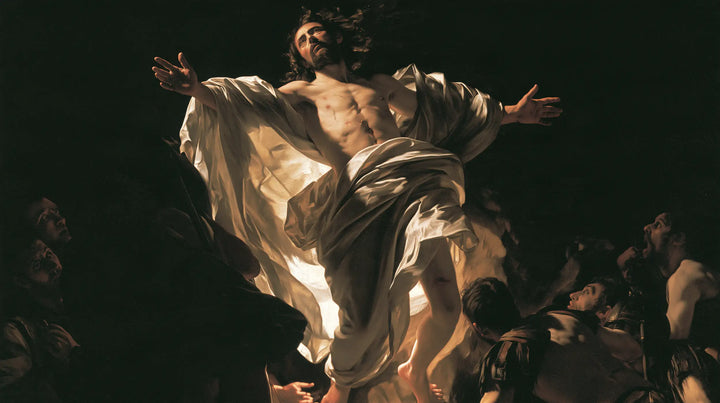 The Resurrection of Jesus Christ — The Shroud Opened like a Breath