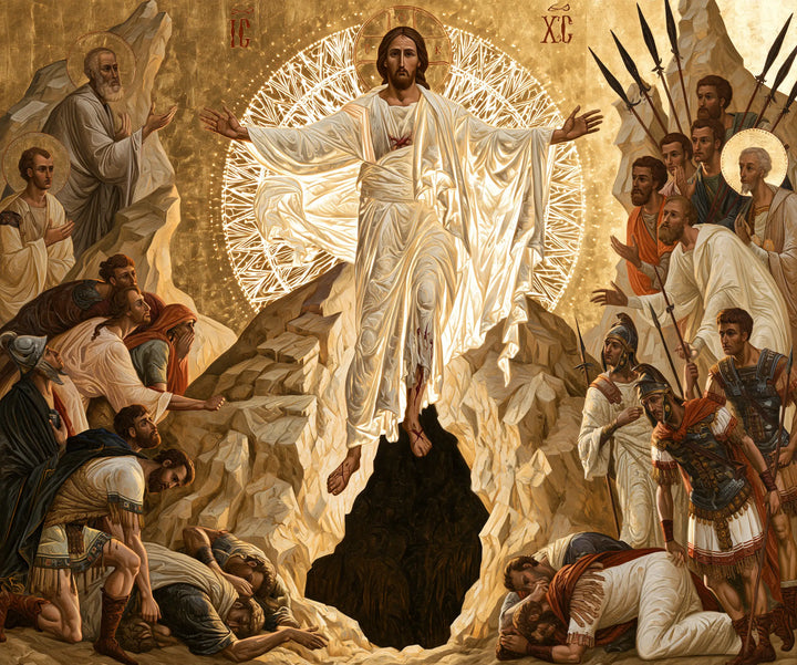 The Resurrection of Jesus Christ - Contemporary Byzantine · Landscape n° 2