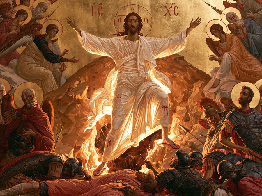 The Resurrection of Jesus Christ - Contemporary Byzantine · Landscape n° 10