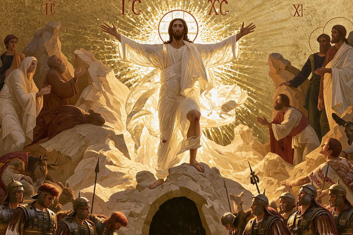 The Resurrection of Jesus Christ - Contemporary Byzantine · Landscape n° 13