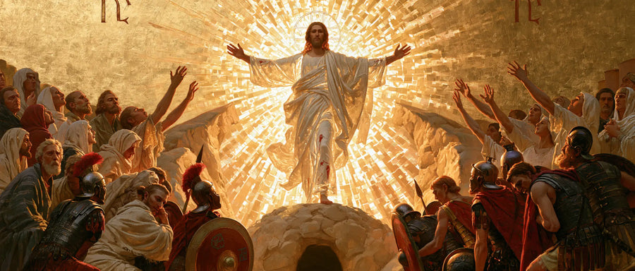 The Resurrection of Jesus Christ - Contemporary Byzantine · Landscape n° 16