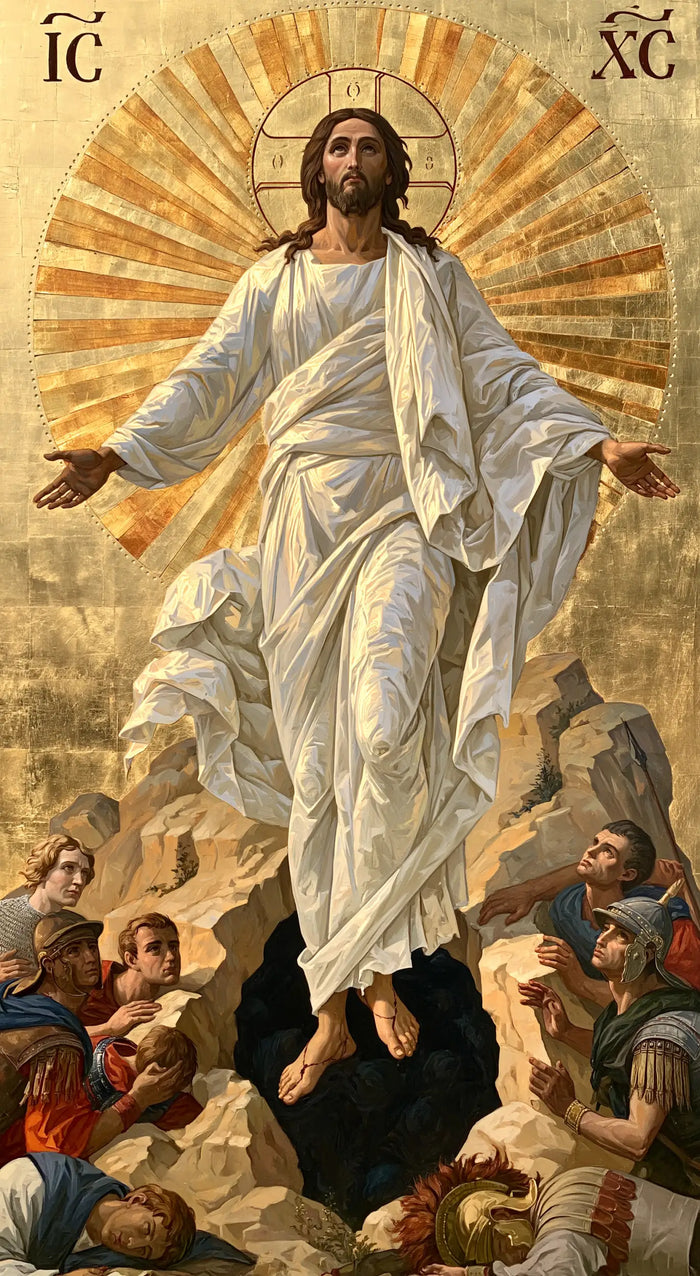 The Resurrection of Jesus Christ - Contemporary Byzantine · Portrait n° 4