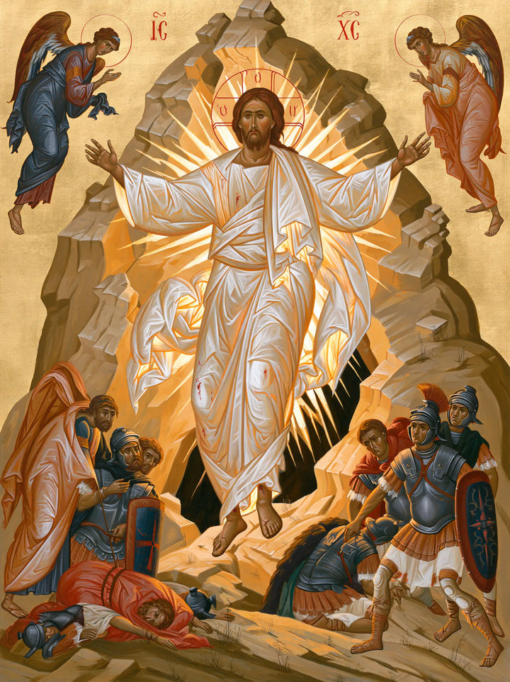 The Resurrection of Jesus Christ — The Two Angels of the Radiant Passage