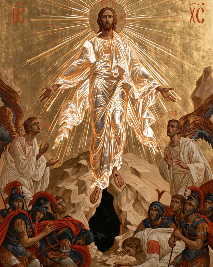 The Resurrection of Jesus Christ - Contemporary Byzantine · Portrait n° 17