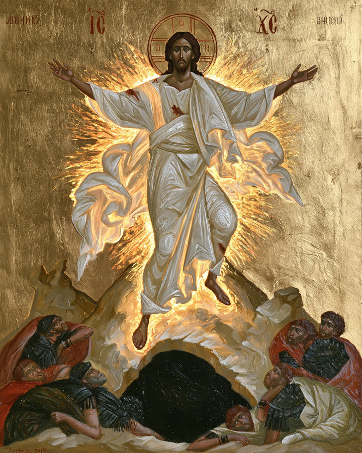 The Resurrection of Jesus Christ — The Luminous Step before the Round Cave