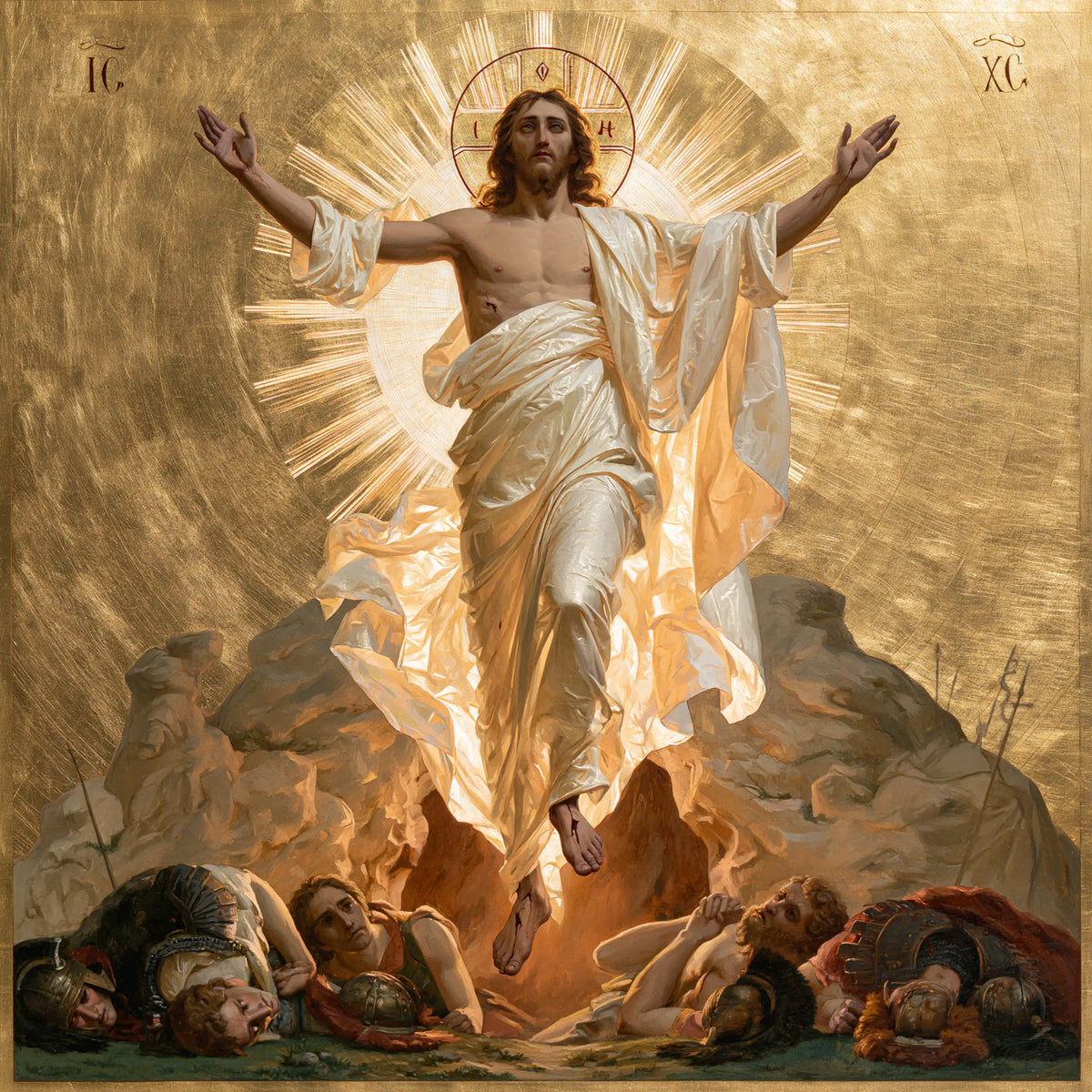 The Resurrection of Jesus Christ — Arms toward Endless Gold