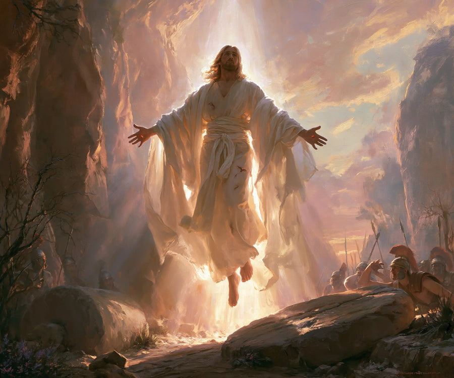 The Resurrection of Jesus Christ - Divine Light · Landscape n° 2