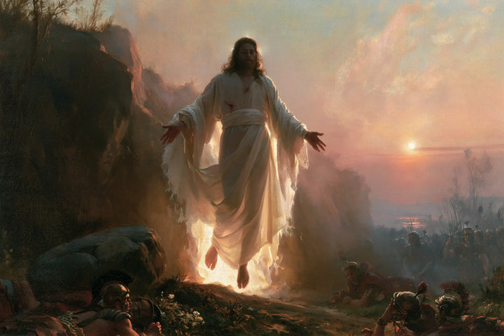The Resurrection of Jesus Christ — The Distant Sun and the Pale Robe