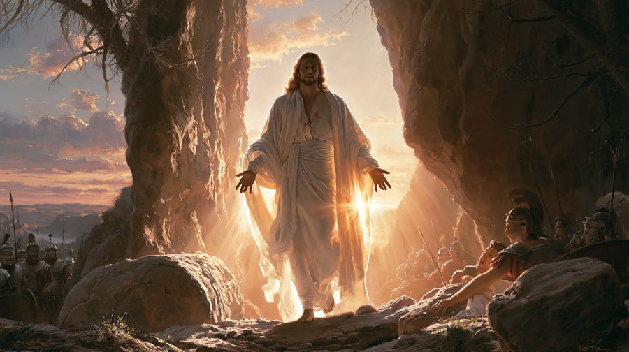 The Resurrection of Jesus Christ - Divine Light · Landscape n° 19