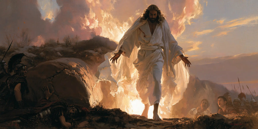 The Resurrection of Jesus Christ - Divine Light · Landscape n° 22